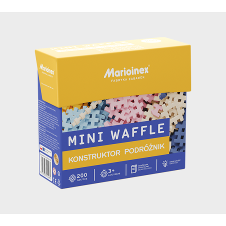 MARIOINEX 904282 Mini waffle - Konstruktor 200 el. Podróżnik