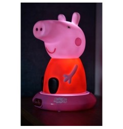 MARKO KE-PP17028 Lampka nocna 3D Figurka Świnka Peppa