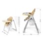 MILLY MALLY 3764 Krzesełko do karmienia Bueno Beige