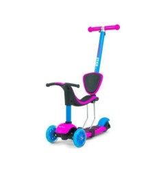 MILLY MALLY Hulajnoga SCOOTER Little Star Pink-Blue