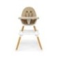 MILLY MALLY Krzesełko do karmienia 2w1 Malmo Beige