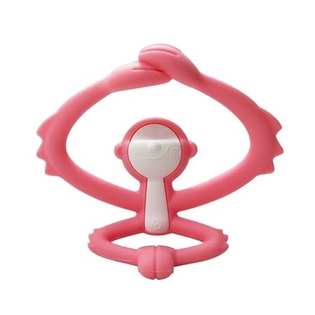 Mombella 8081-4 Gryzak Zabawka Małpka Pink