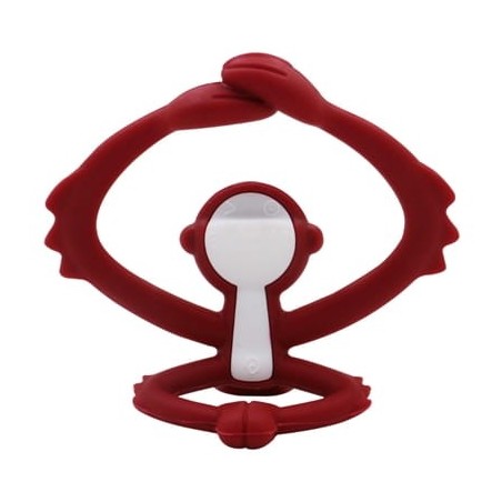 Mombella 8131 Gryzak Zabawka Małpka Chimney Red