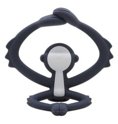 Mombella 8134 Gryzak Zabawka Małpka Grey
