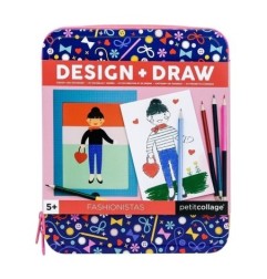 Petit Collage PTC263 Zestaw Projektuj i Rysuj