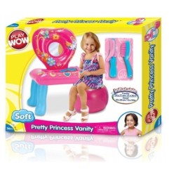 PLAY WOW PW-3154 Nadmuchiwana toaletka - Mała Księżniczka