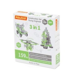 POLESIE 86662 Zestaw Wynalazca 159 elem. w pudełku