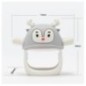 SMILY MIA Gryzak silikonowy Renifer light grey