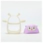SMILY MIA Gryzak silikonowy Renifer purple