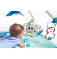 TINY LOVE TL12070068 Gimnastyka z pałąkiem i karuzelką 2w1 SKARBY OCEANY