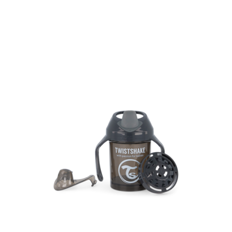 TWISTSHAKE 78057 Kubek Mini Cup Black 230 ml 4+m