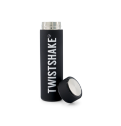 TWISTSHAKE 78113 Termos Hot or Cold Bottle Black 420 ml