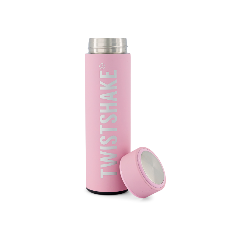 TWISTSHAKE 78297 Termos Hot or Cold Bottle Pink 420 ml