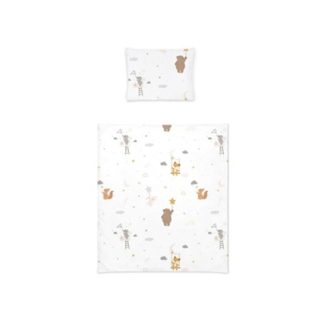 ALBERO MIO Kołderka i poduszka MINI 421 Myszka