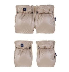 Mufka do wózka dwuczęściowa Lama Vanilla