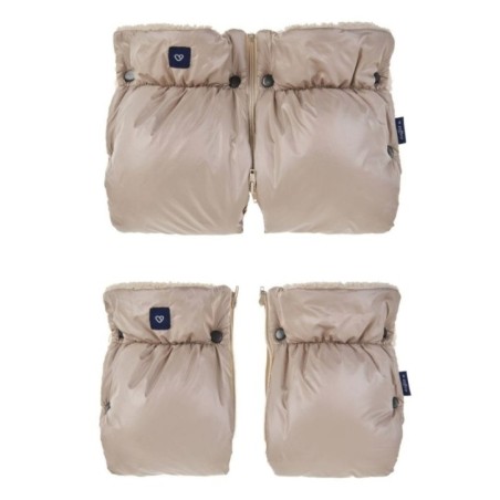 Mufka do wózka dwuczęściowa Lama Vanilla