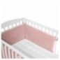 Albero Mio Albero Mio Ochraniacz do łóżeczka Cotton color CC1 róż