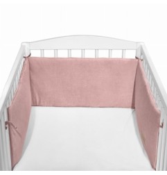 Albero Mio Albero Mio Ochraniacz do łóżeczka Cotton color CC1 róż