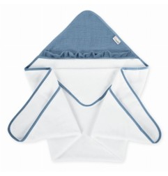 Albero Mio Okrycie kąpielowe Cotton color CC7 niebiesk