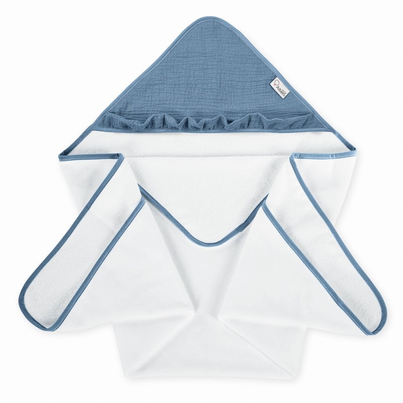 Albero Mio Okrycie kąpielowe Cotton color CC7 niebiesk