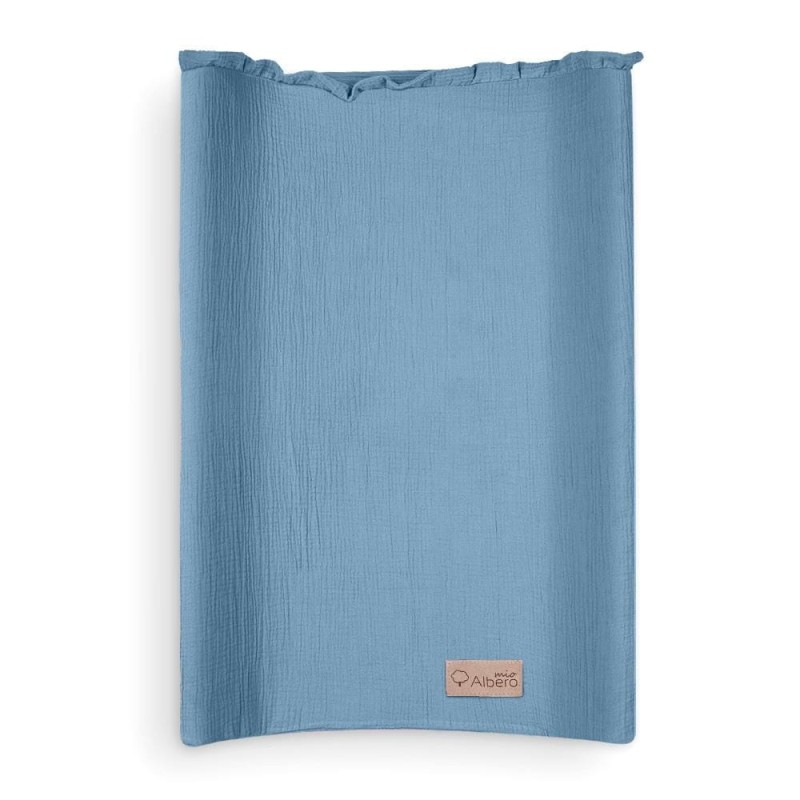 Albero Mio Pokrowiec na przewijak Cotton color CC7 niebieski