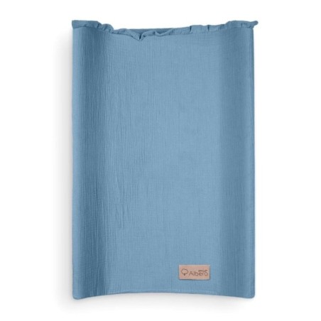 Albero Mio Pokrowiec na przewijak Cotton color CC7 niebieski