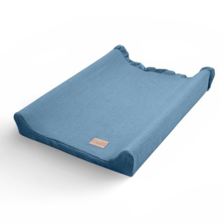Albero Mio Pokrowiec na przewijak Cotton color CC7 niebieski