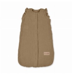 Albero Mio śpiworek niemowlęcy do spania M 0.5 tog karmel muślinowy