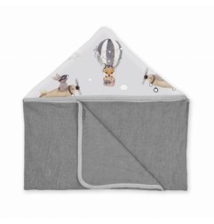 Albero Mio Ręcznik bambusowy BABY CP6 Lot balonem