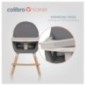 COLIBRO Krzesełko do karmienia SCANDI ONYX
