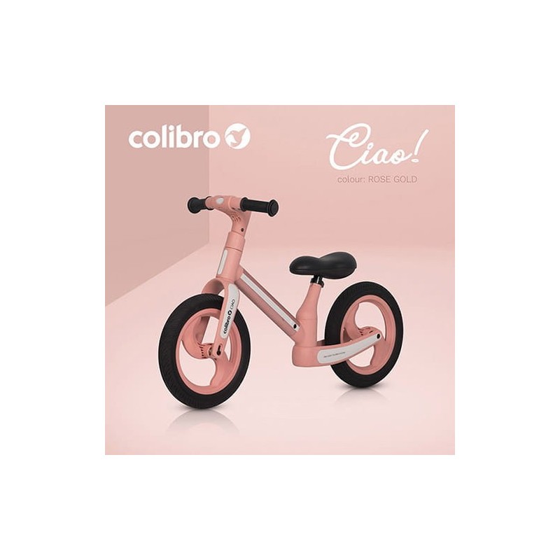 COLIBRO Rowerek dziecięcy CIAO ROSE GOLD COLIBRO Rowerek dziecięcy CIAO ROSE GOLD