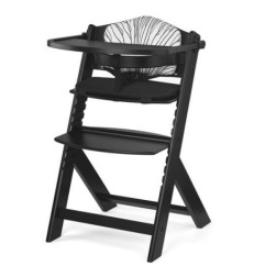 KINDERKRAFT Krzesełko do karmienia ENOCK BLACK+ PILLOW