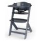 KINDERKRAFT Krzesełko do karmienia ENOCK FULL GREY