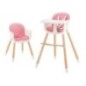 KINDERKRAFT Krzesełko do karmienia SIENNA pink