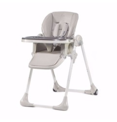 KINDERKRAFT Krzesełko do karmienia YUMMY grey