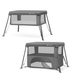 KINDERKRAFT Łóżeczko turystyczne CAMI grey