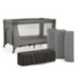 KINDERKRAFT Łóżeczko turystyczne JOY 2 DARK GREY