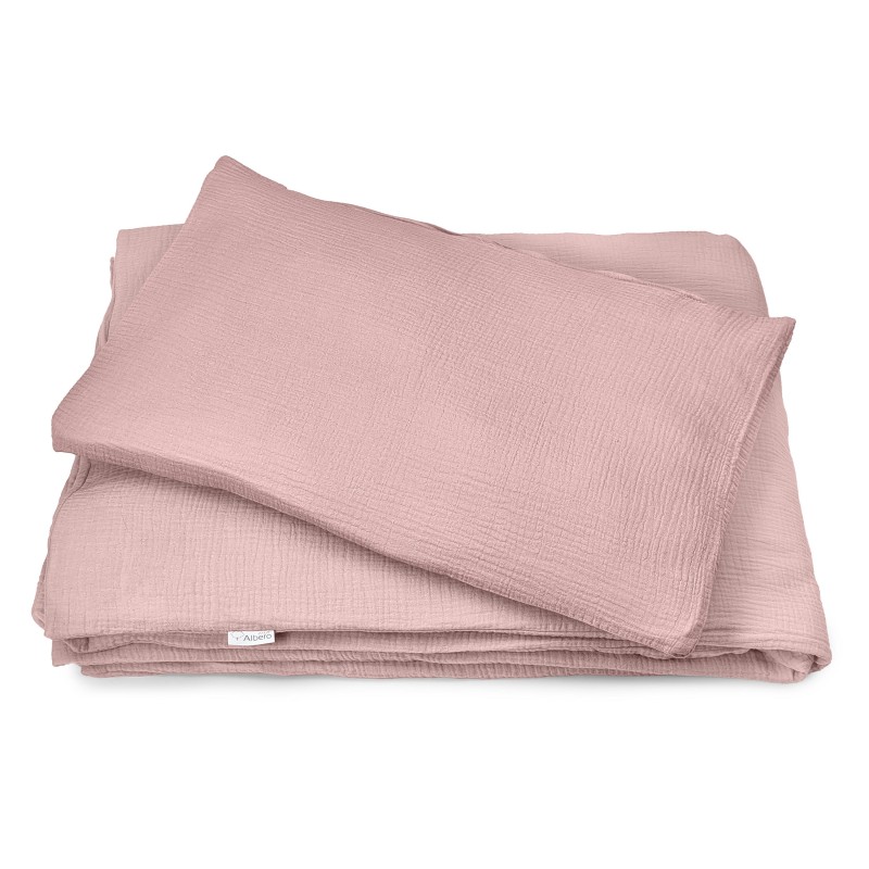 Albero Mio Pościel C2 135x100 CC1 róż muślinowa Albero Mio Pościel C2 135x100 CC1 róż muślinowa