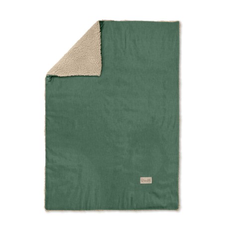 Albero Mio Kocyk welurowy CC4 zieleń