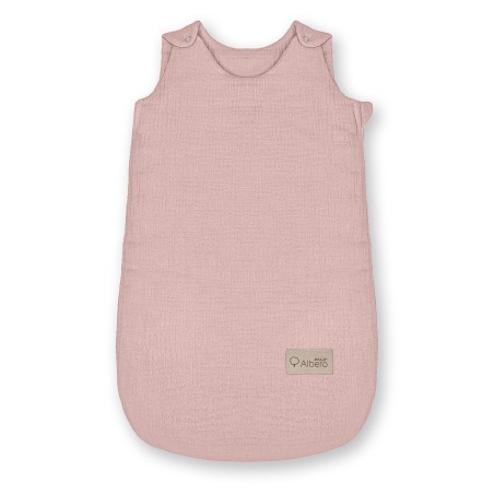 Albero Mio śpiworek niemowlęcy do spania M 1,5 tog róż muślinowy