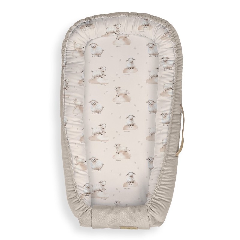 ALBERO MIO Kokon niemowlęcy 447 Śpiące owieczki