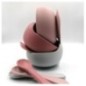 BABY 01137 Miska silikonowa z przyssawką i łyżeczką Rose