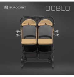 Euro-Cart Wózek dziecięcy  Doblo Camel