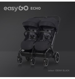 EasyGo Wózek dziecięcy Echo Ebony Black