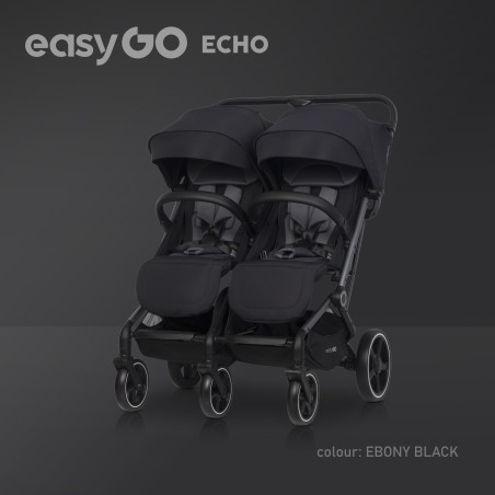 EasyGo Wózek dziecięcy Echo Ebony Black