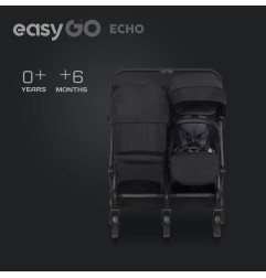 EasyGo Wózek dziecięcy Echo Ebony Black