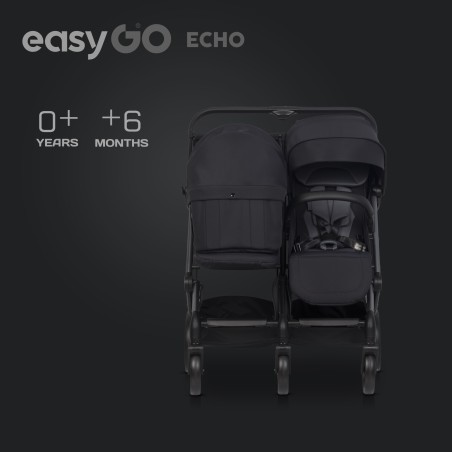 EasyGo Wózek dziecięcy Echo Ebony Black