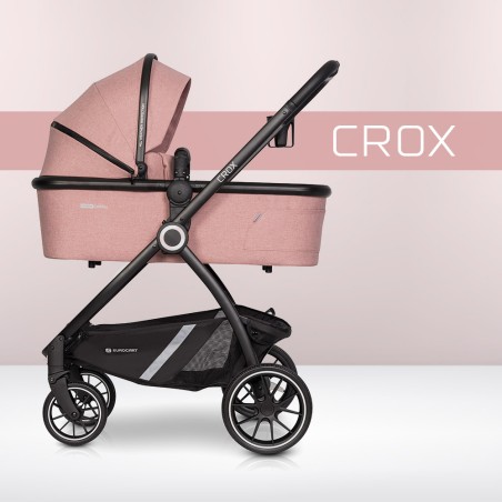 Euro-cart Wózek dziecięcy 1w1 Crox Rose