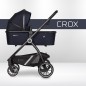 Euro-cart Wózek dziecięcy 1w1 Crox Cosmic Blue