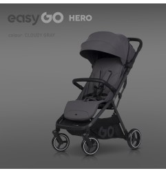 EasyGo Wózek dziecięcy Hero Cloud Gray